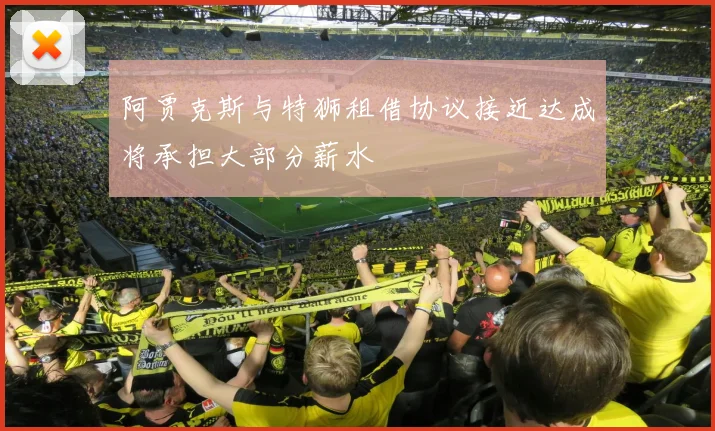 阿贾克斯与特狮租借协议接近达成将承担大部分薪水